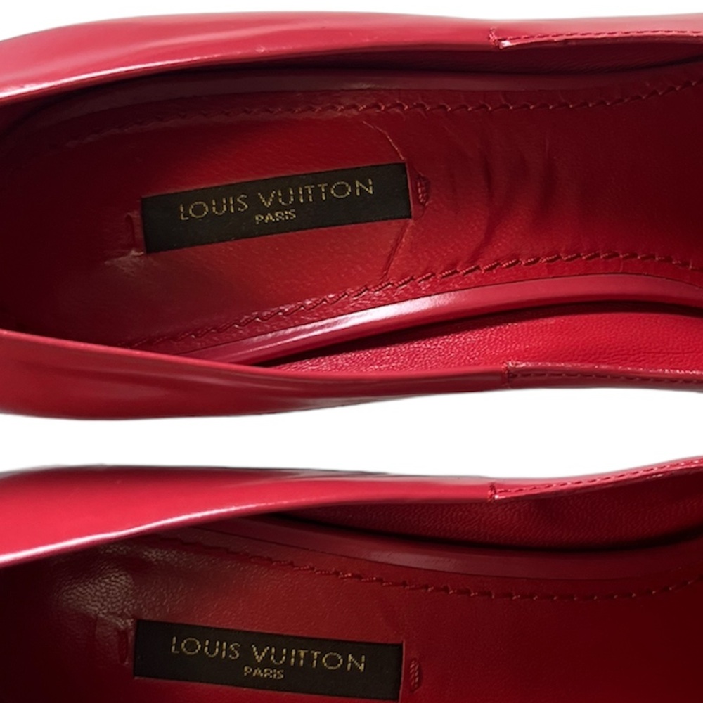 Louis Vuitton Pink Leather pointed toe pumps!  Size 8.5 - Picture 17 of 17